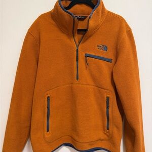 The North Face Burnt Orange Fleece Jacket